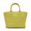 Bolso Tipo Tote Beach Shopper Mini Rafia