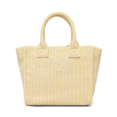 Bolso Tipo Tote Beach Shopper Mini Rafia