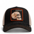 GORRA DENIM SKULL DARK