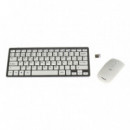 TACENS TECLADO Y RATON INALAMBRICO BLANCO