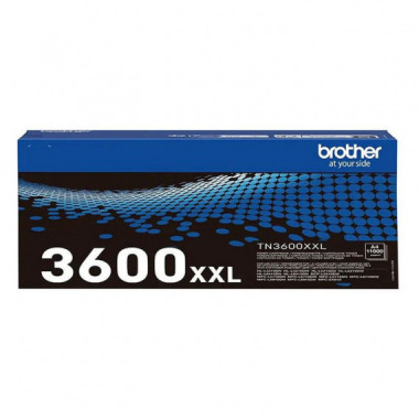 BROTHER TONER TN3600XXL NEGRO 11.000 p&aacute;ginas
