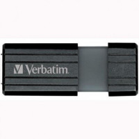 VERBATIM PENDRIVE STORE N GO PINSTRIPE 32GB HI-SPEED RETRACTIL USB 2.0 NEGRO