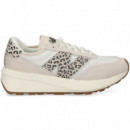 N LEOPARDO ANTE+NYLON BLANCO