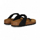 ESCLAVA HEBILLA BIRKO-FLOR NEGRO