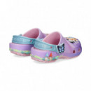 ZUECO BLUEY MULTI ROSA