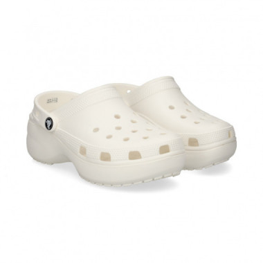 ZUECO PLATAFORMA BLANCO
