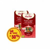 Yogi Tea Frutos Rojos con Vainilla 2º 50%  YOGUITEA