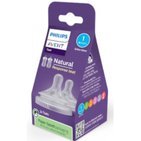 Tetina Natural T1 Flujo Recien Nacido Philips Avent Natural Response 2 Unidades  PHILIPS IB