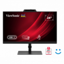 Monitor ViewSonic VG2441V 24" FHD IPS, 4ms, 120Hz, Webcam 5MP, USB-C, HDMI/DP