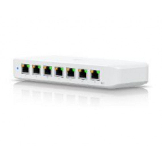 Switch Ubiquiti Gestionado L2, 8 Puertos Gigabit Ethernet PoE 42W, Blanco (USW-ULTRA)