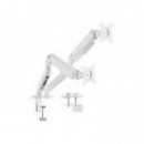 Soporte de Mesa AISENS 17-32" Giratorio Inclinable Blanco (DT32TSR-439)