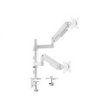 Soporte de Mesa ECO AISENS 17"-32" Giratorio/Inclinable Blanco (DT32TSR-441)