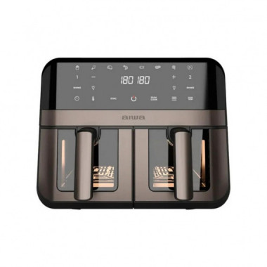 Aiwa AFR-9000 Freidora de Aire 2400W 9L Negra