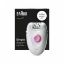 BRAUN SE1-010 Depiladora Eléctrica Silk-épil 1 con Cable
