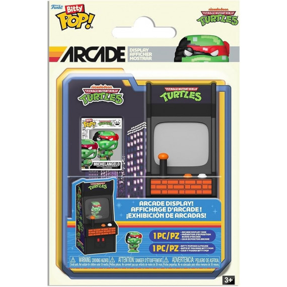 FUNKO Bitty Pop Arcade Raphael Tortugas Ninja Teenage Mutant Ninja Turtles