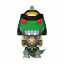 FUNKO Pop Dragonzord con Green Ranger Bots Mighty Morphin Power Rangers