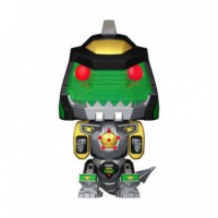 FUNKO Pop Dragonzord con Green Ranger Bots Mighty Morphin Power Rangers
