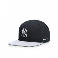 Gorra NIKE Plana Ny Negra/blanca