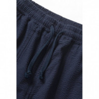 Pantalones SERVICE WORKS Seersucker Chef Dark Navy