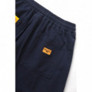 Pantalones SERVICE WORKS Seersucker Chef Dark Navy