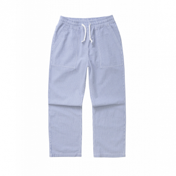 Pantalones SERVICE WORKS Seersucker Chef Navy Stripe