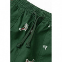Bermudas Shorts SERVICE WORKS Paisley Chef Forest