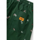 Bermudas Shorts SERVICE WORKS Paisley Chef Forest