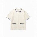 Camisas Camisa SERVICE WORKS Blanket Stitch Off White