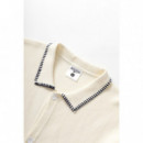 Camisas Camisa SERVICE WORKS Blanket Stitch Off White