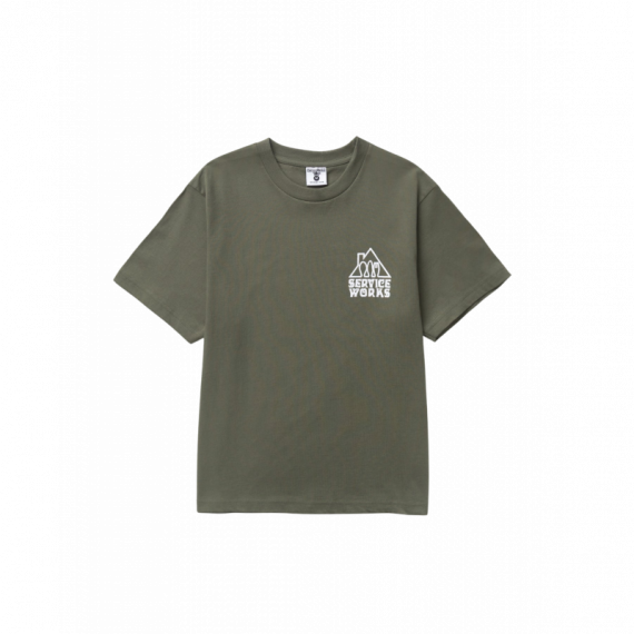 Camisetas Hombre Camiseta SERVICE WORKS Home Comforts Olive