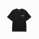 Camisetas Hombre Camiseta SERVICE WORKS Pigment Dyed Trademark Black