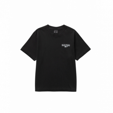 Camisetas Hombre Camiseta SERVICE WORKS Pigment Dyed Trademark Black