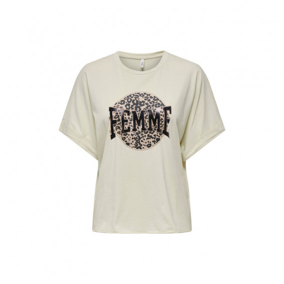 Only Camiseta Blanca 15339887-BIRCH