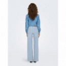 Only Pantalones Marinos 15338289-LIGHT BLUE BLEACHED