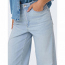 Only Pantalones Marinos 15338289-LIGHT BLUE BLEACHED