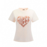Guess Athleisure Camiseta Blanca V5RI08 J1314-G6K5
