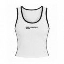 Camiseta de tirantes con logo