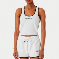 Camiseta de tirantes con logo