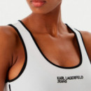 Camiseta de tirantes con logo