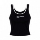 Camiseta de tirantes con logo