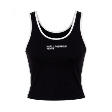 Camiseta de tirantes con logo