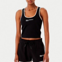 Camiseta de tirantes con logo