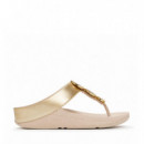 Sandalias HALO Bead-Circle Metallic Toe-Post