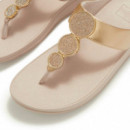 Sandalias HALO Bead-Circle Metallic Toe-Post