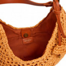 bolso media luna de rafia