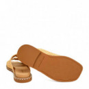 SANDALIA KLEO DOUBLE STRAP RAFFIA