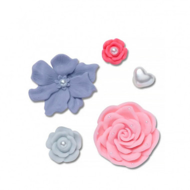 PACK 5 ACCESORIO BOHO FLOWERS