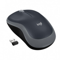 Raton LOGITECH Wireless Optical M185 Negro-gris P