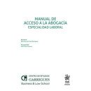Manual de Acceso a la Abogacia. Especialidad Laboral   2025