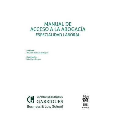 Manual de Acceso a la Abogacia. Especialidad Laboral   2025